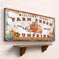 Farm Fresh Pumpkins Sign by Tailored Canvases