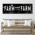 Farm Sweet Farm Sign by Tailored Canvases