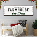 Farmhouse Christmas Sign by Tailored Canvases