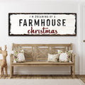 Farmhouse Christmas Sign by Tailored Canvases