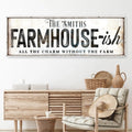 Farmhouse-Ish Sign V by Tailored Canvases