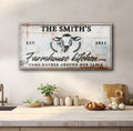 Farmhouse Kitchen Sign by Tailored Canvases