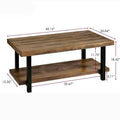 Farmhouse Living Room Coffee Table by DailySale