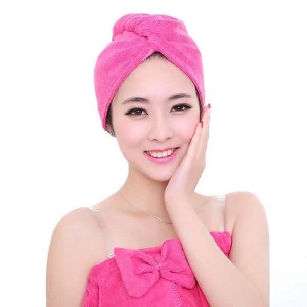 Fashion Women Microfiber Dry Hair Towel by DailySale