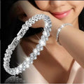 Fashion Women Silver Crystal Diamond Bracelet by DailySale