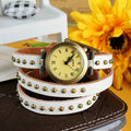 Fashionable River Leather Belt Retro Watch by DailySale