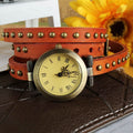 Fashionable River Leather Belt Retro Watch by DailySale