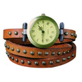 Fashionable River Leather Belt Retro Watch by DailySale