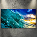 Fast Waves Canvas Wall Art by Tailored Canvases