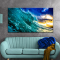 Fast Waves Canvas Wall Art by Tailored Canvases