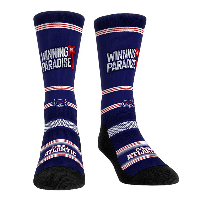 FAU Owls - Team Slogan by Rock 'Em Socks