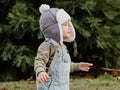 Faux Fur-Lined Kids Winter Hat | Windproof Toddler Trapper Hat by ozznekshoes
