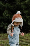 Faux Fur-Lined Kids Winter Hat | Windproof Toddler Trapper Hat