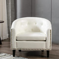 Faux Leather Club Chair Bucket Chair Upholstered Tub Chair by DailySale