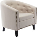 Faux Leather Club Chair Bucket Chair Upholstered Tub Chair by DailySale