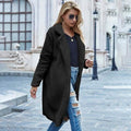 Faux Shearling Open-Front Longline Teddy Coat by DailySale