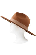 Faux Wool Fedora Hat by Boutique 23