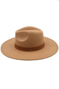 Faux Wool Fedora Hat by Boutique 23