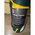 Fleece Throw Blanket 50" X 60" NFL Green Bay Packers NFC 1919 Football Sports by Price Is Right Miami