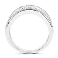 0.25 Carat Genuine White Diamond .925 Sterling Silver Ring by Bids.com