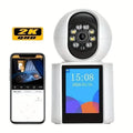 2-Pack: 2K Indoor Security Camera | 2-Way Audio & Video Call + Night Vision by DailySale