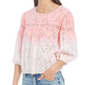 Sanctuary Sugar Eyelet Top, Size Medium by Vanessa Jane