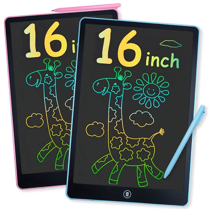 Digital LCD Writing Tablet with Stylus Pen – Reusable Wipeable Dry-Erase Doodle & Drawing Board by DailySale