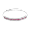 Ruby Tennis Bracelet