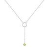 Peridot Drop Necklace