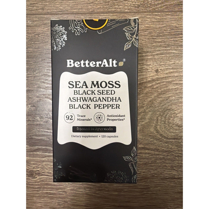 BetterAlt Sea Moss Shilajit, Maca Root, Ginkgo Biloba, Sea Moss, Ashwagandha by Price Is Right Miami