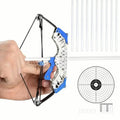 Mini Archery Bow Set – Right/Left Hand, Metal Compound Bow, Shooting Practice by DailySale