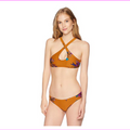ONEILL Womens Georgina Hi-Neck Bikini Top by Vanessa Jane