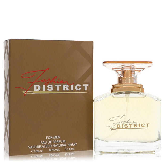 Fashion District by Fashion District Eau De Parfum Spray 3.4 oz for Men by Avera Group