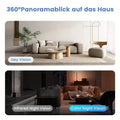 1080P Smart Indoor WiFi Camera | Two-Way Audio & Video Call + Night Vision by DailySale