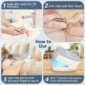 Portable LED Nail Lamp – USB Rechargeable, Quick-Dry, Compact for Manicures & Pedicures by DailySale