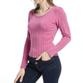 Freshman Juniors Plush Ribbed Top, Size Medium by Vanessa Jane