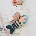 rattle buddy | penelope the mermaid by Finn + Emma
