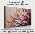 Feather Symphony Wall Art by Tailored Canvases