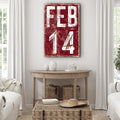 Feb 14 Sign by Tailored Canvases