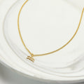 February 14th Aquarius Necklace by Dear Ava