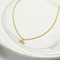 February 17th Aquarius Necklace by Dear Ava