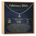 February 26th Pisces Necklace by Dear Ava