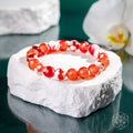 Feminine Force – Carnelian Orca Agate Bracelet by Conscious Items