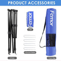 Femor FS051 10ft. Height Adjustable Volleyball Net by DailySale