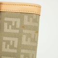 Fendi Beige Zucca Zucchino Mamma Canvas x Leather Long Wallet #2374 by Bolt Boutique