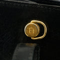 Fendi Black Leather 2Way Shoulder Bag #2867 by Bolt Boutique