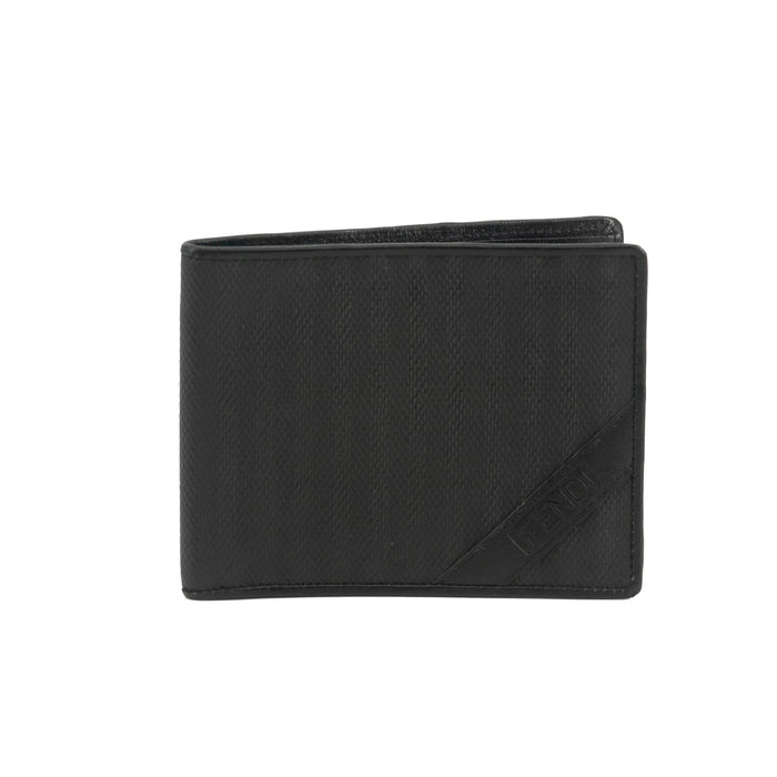 Fendi Black Leather Mens Bifold Wallet #3611 by Bolt Boutique