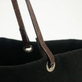 Fendi Black x Brown Velour x Leather Tote Bag #1951 by Bolt Boutique