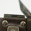 Fendi Brown Baguette Zucca Canvas Shoulder Bag #9217 by Bolt Boutique