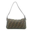 Fendi Brown Baguette Zucca Canvas Shoulder Bag #9217 by Bolt Boutique